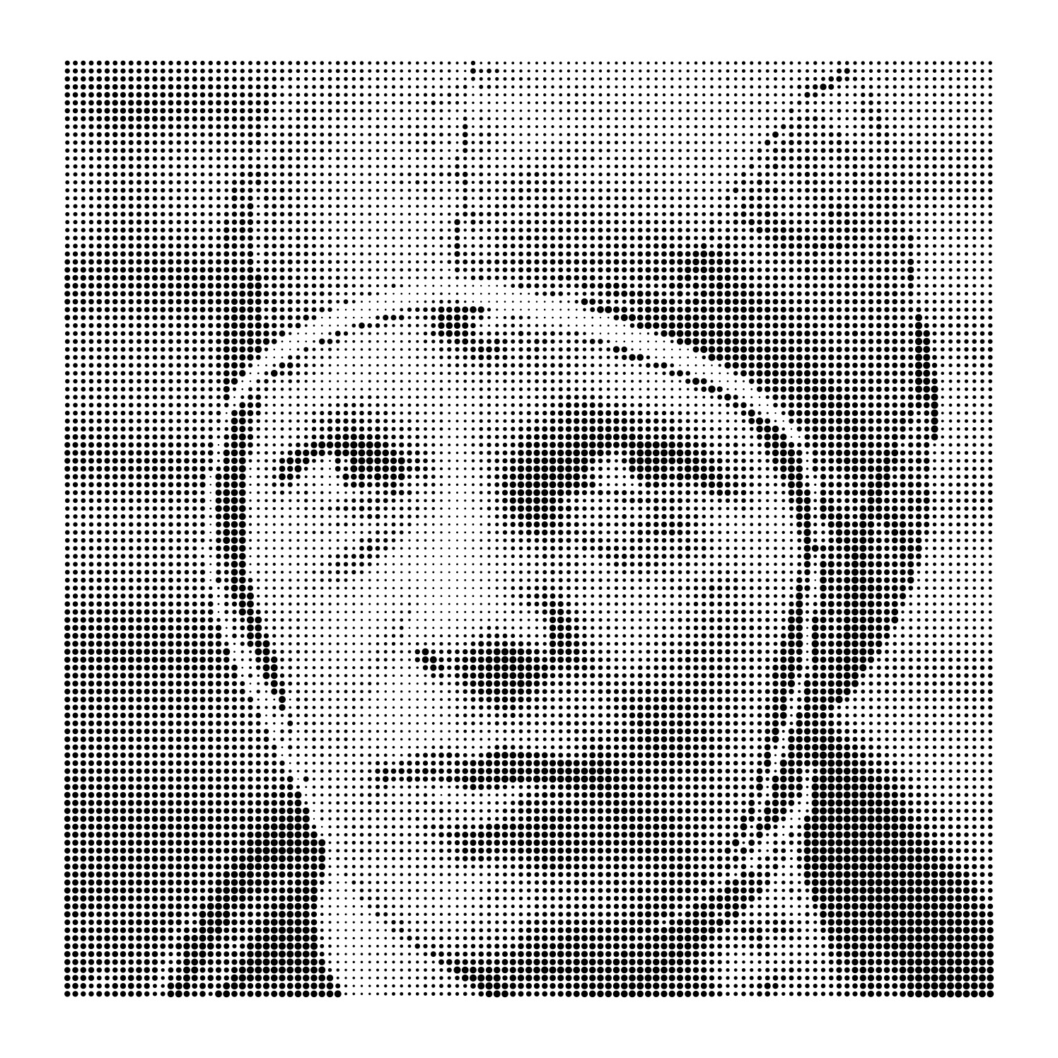 Vector halftone Earhart